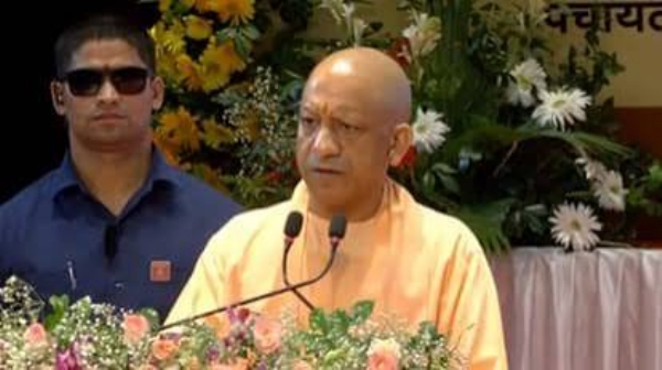 UP CM In prog organized in Lucknow for distribution of appointment letters to 1,375 Gram Panchayat Officers