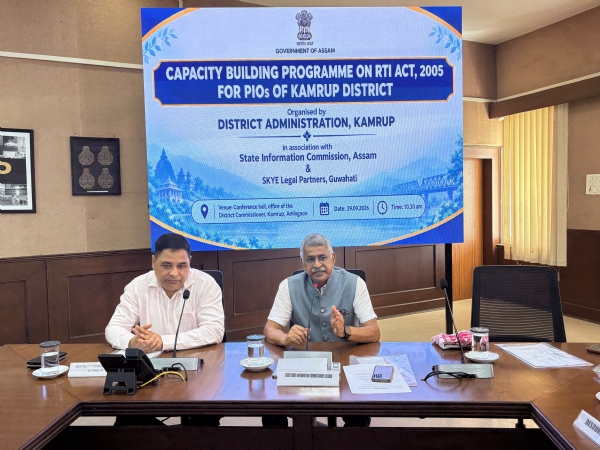 Image of the capacity-building programme on the Right to Information (RTI) Act, 2005, for Public Information Officers. Image of the capacity-building programme on the Right to Information (RTI) Act, 2005, for Public Information Officers.