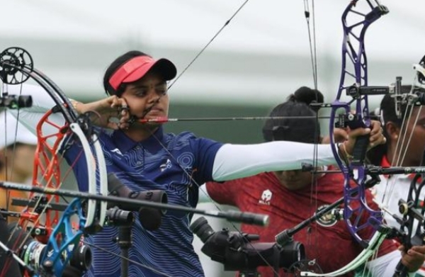 Indian women’s compound archery team book their place in the final.