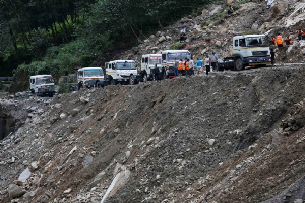 China-Bound Overland Trade from Nepal Comes to a Complete Halt as Rains and Floods Disrupt Border Routes