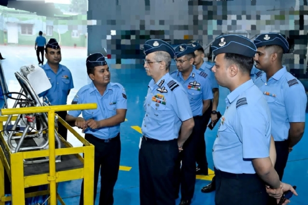 AOC-in-C conducted a comprehensive review of the station’s operational preparedness and peacetime functioning