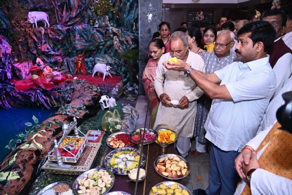Nandi participated in the Shri Krishna Janmashtami celebrations