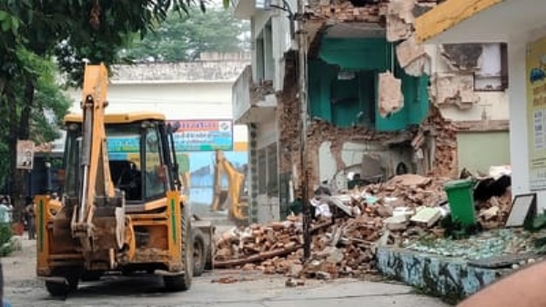 Local authorities in Saharanpur demolished a mosque on Saturday