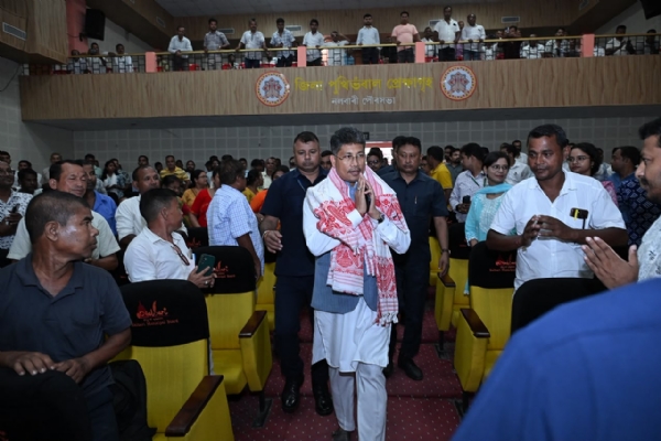 Minister Pijush Hazarika Reviewing Potato Value Chain Development In Nalbari.