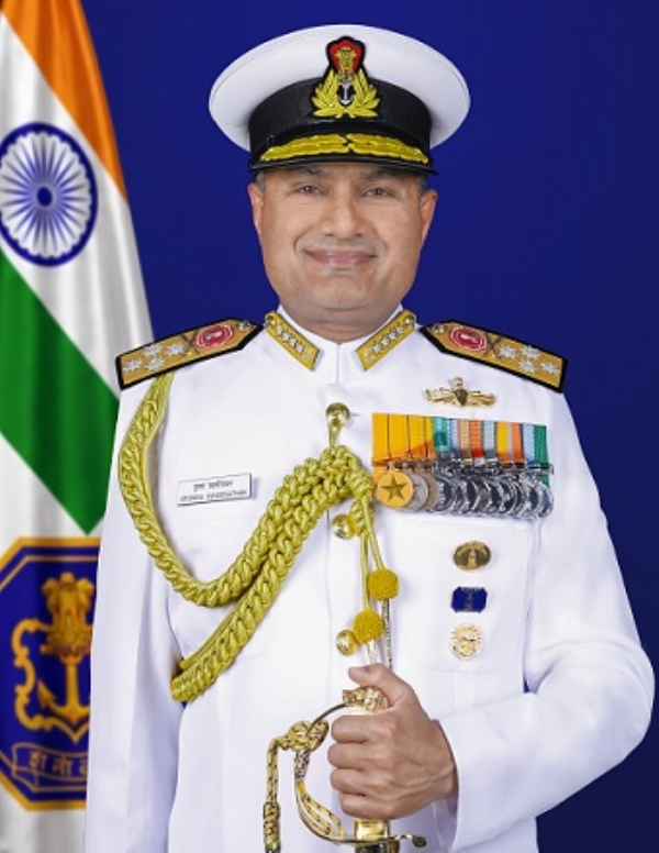 Chief of the Naval Staff Admiral Krishna Swaminathan