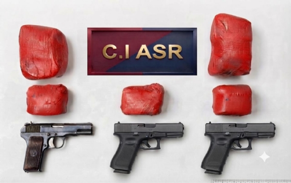 Amritsar Police recovered 5 kg ICE and pistols